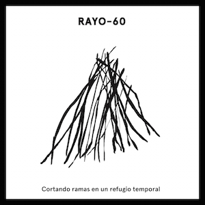 Rayo-60 "Cortando ramas en un refugio temporal"