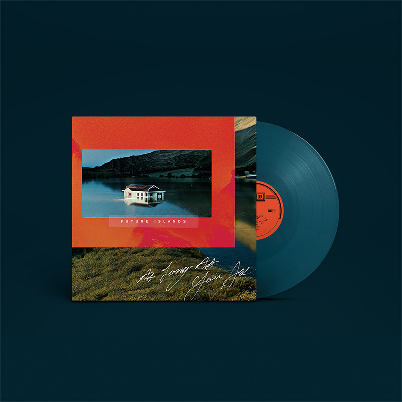 Future Islands "As long as you are" Petrol Blue LP Limited Edition