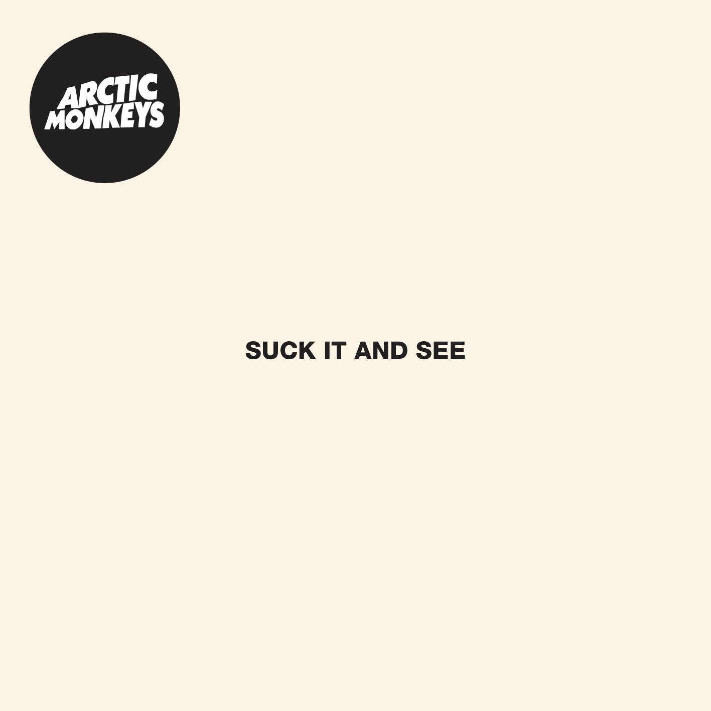 Arctic Monkeys "Suck It And See" Gatefold LP