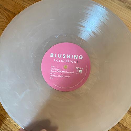 Blushing "Possessions" Clear LP