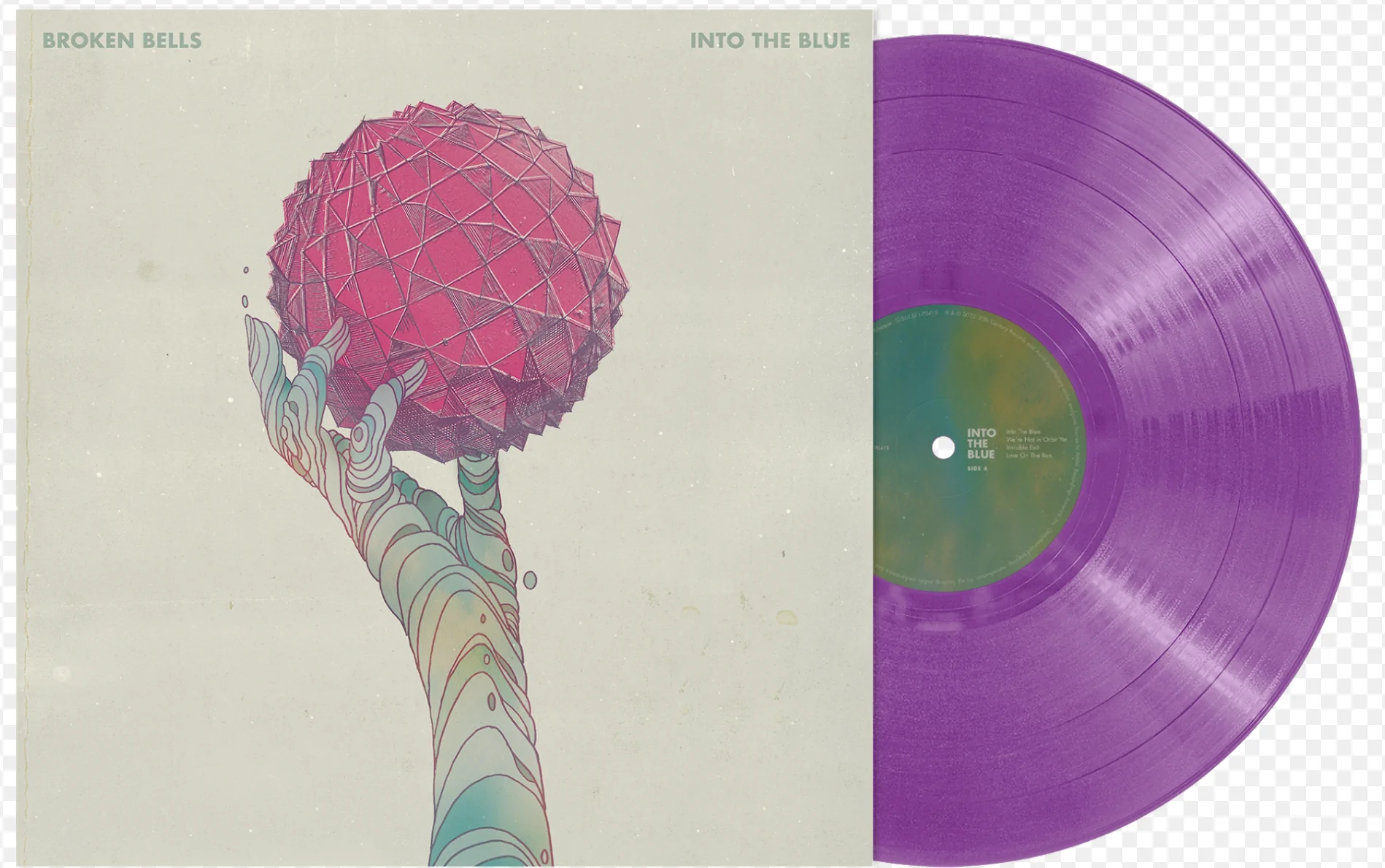 Broken Bells "Into the Blue" Purple LP