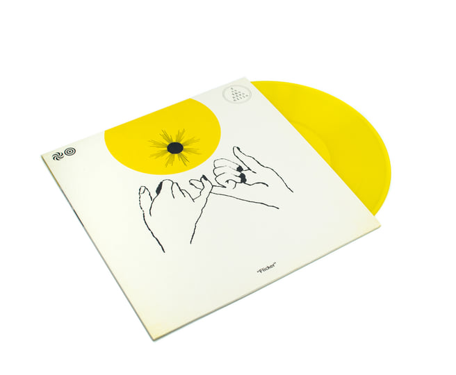 Death and Vanilla "Flicker" Yellow LP