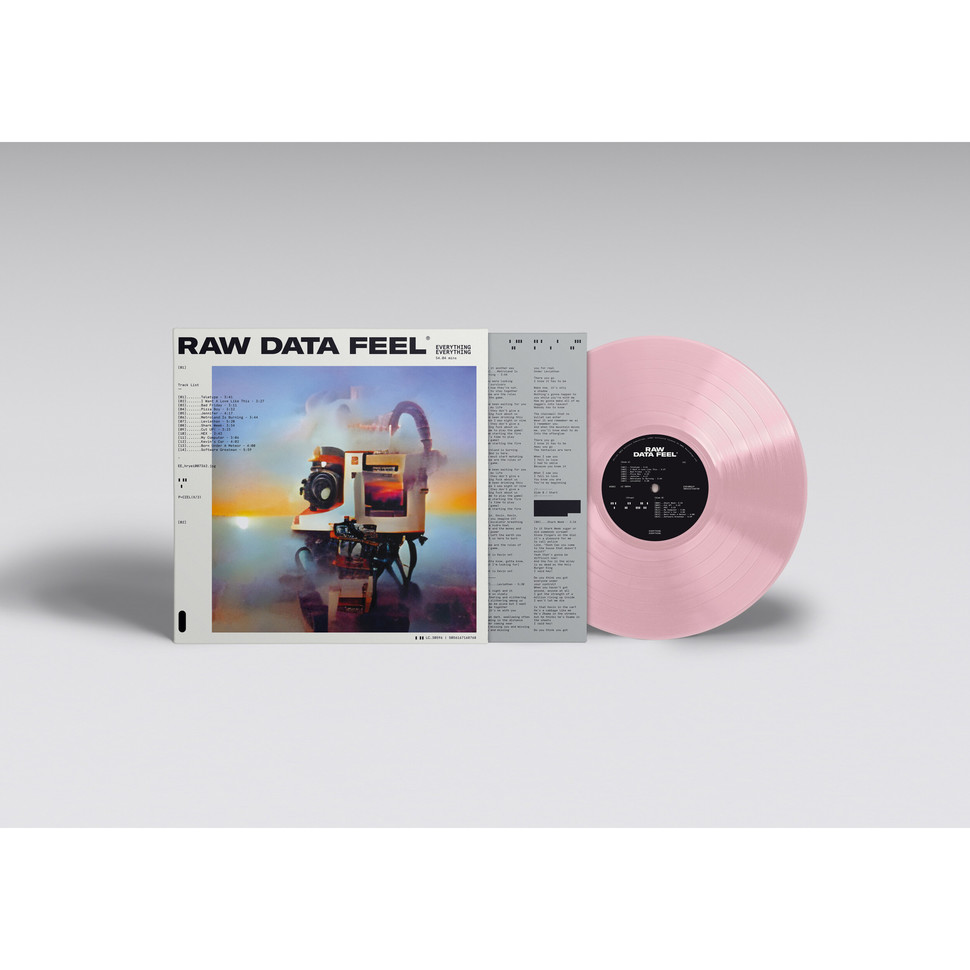 Everything Everithing "Raw Data Feel" Pink LP