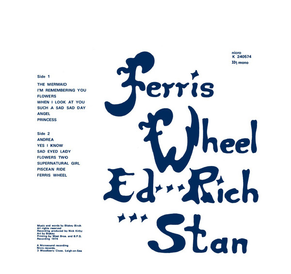 Ferris Wheel "Supernatural Girl" LP