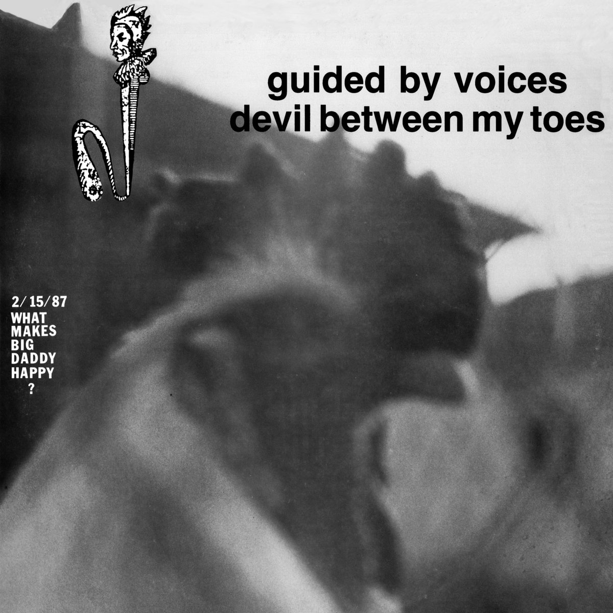 Guided by Voices "Devil Beteen My Toes" Clear LP