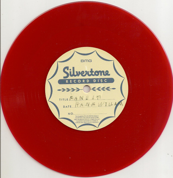Hank Williams “The First Recordings 1938″ 7”