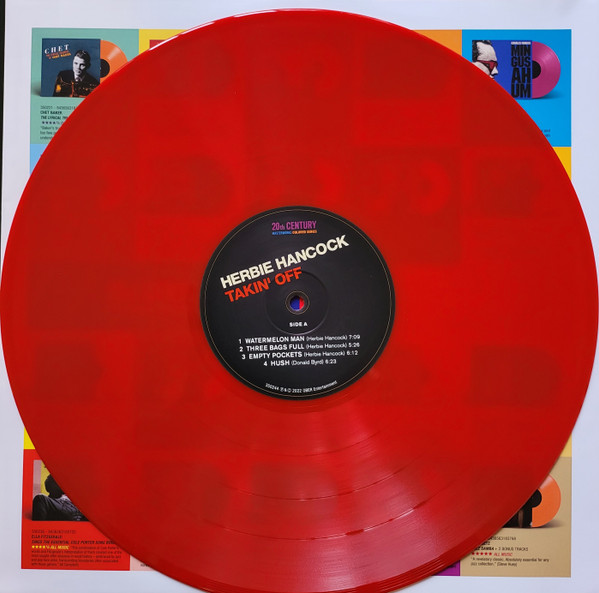Herbie Hancock "Takin' Off" Red LP