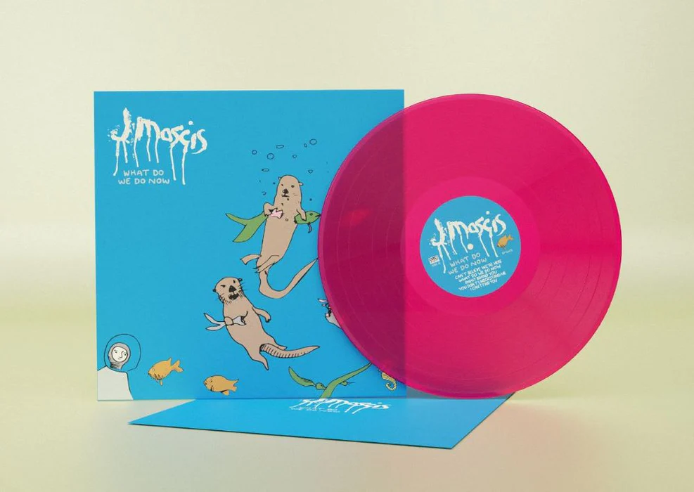 J Mascis "What Do We Do Now" Neon Pink LP