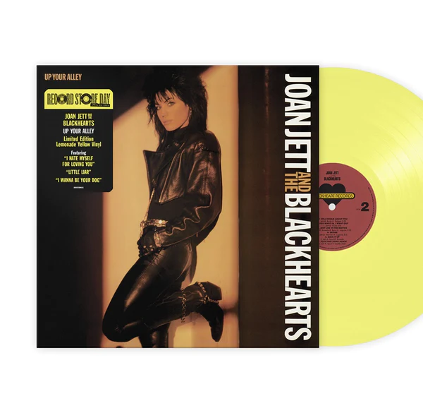 Joan Jett & The Blackhearts "Up Your Alley" Yellow🟡LP (RSD 2023)