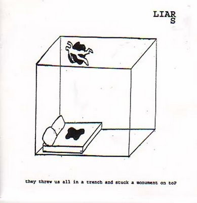 Liars "They Threw Us All In A Trench And Stuck A Monument On Top" Colored LP