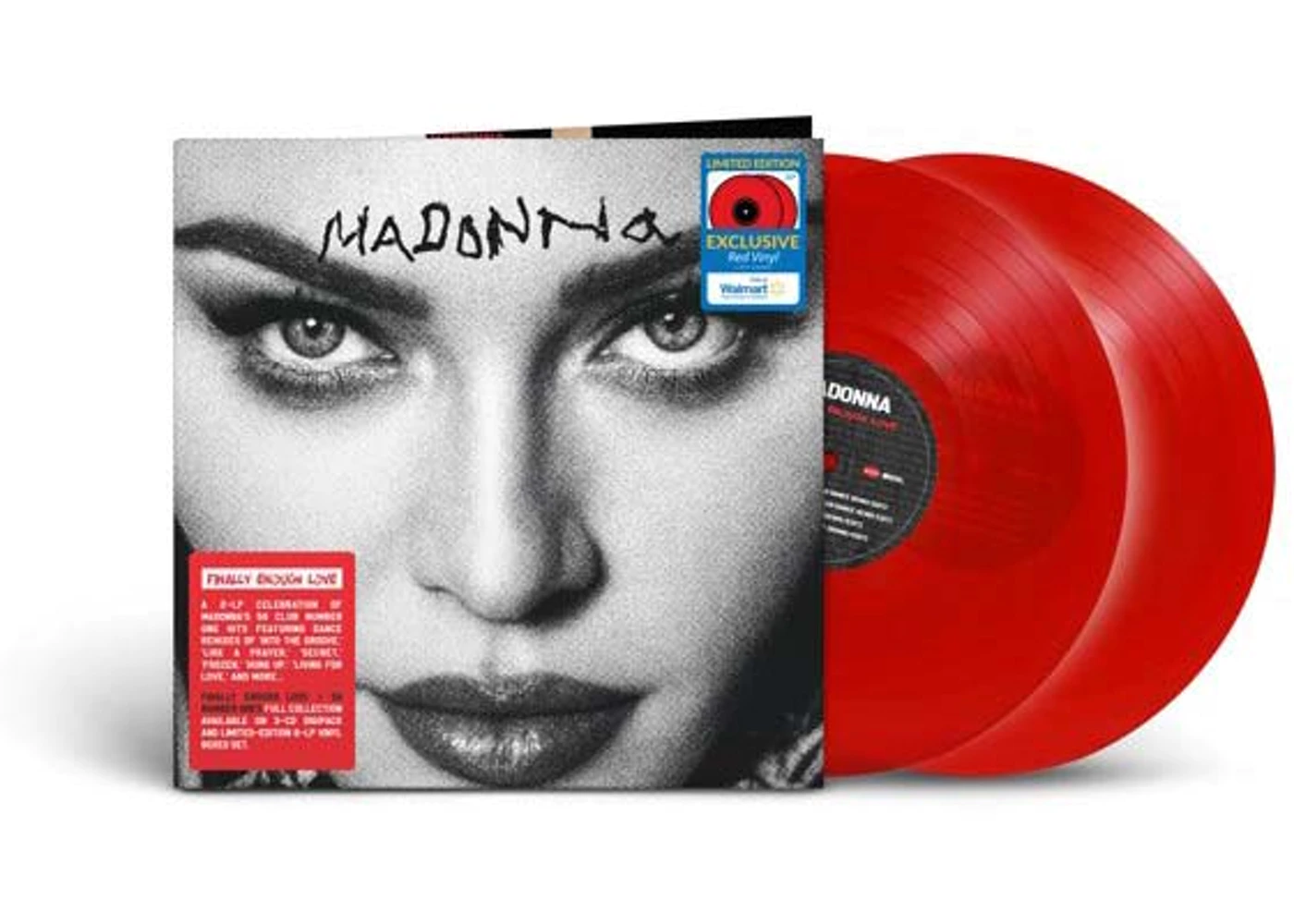 Madonna "Finally Enough" Red 2LP