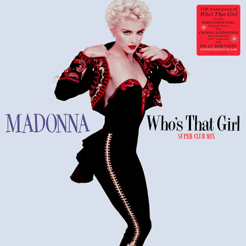 Madonna "Who's That Girl" Red 12"