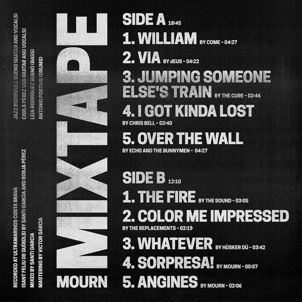 Mourn "Mixtape" LP