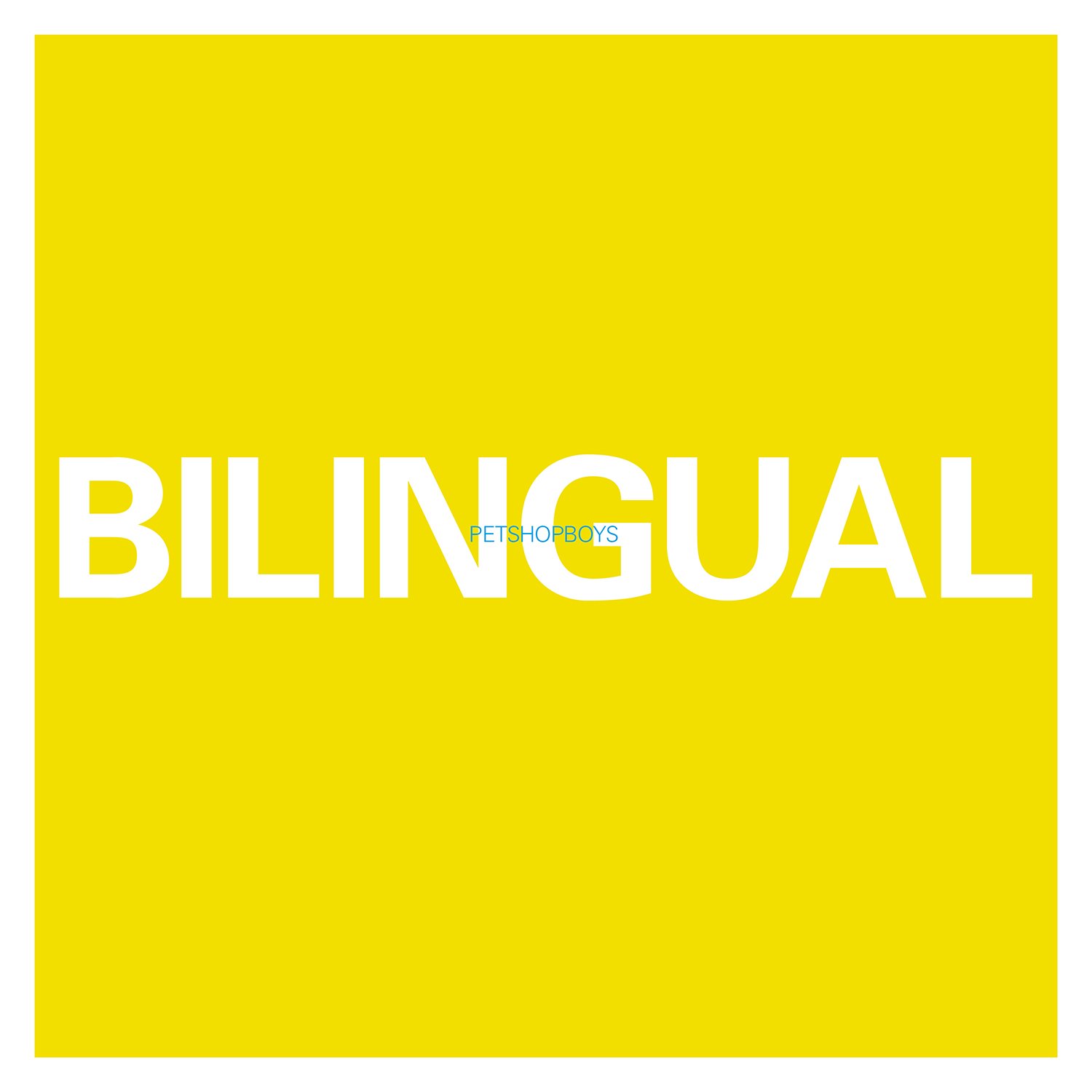 Pet Shop Boys "Bilingual" LP