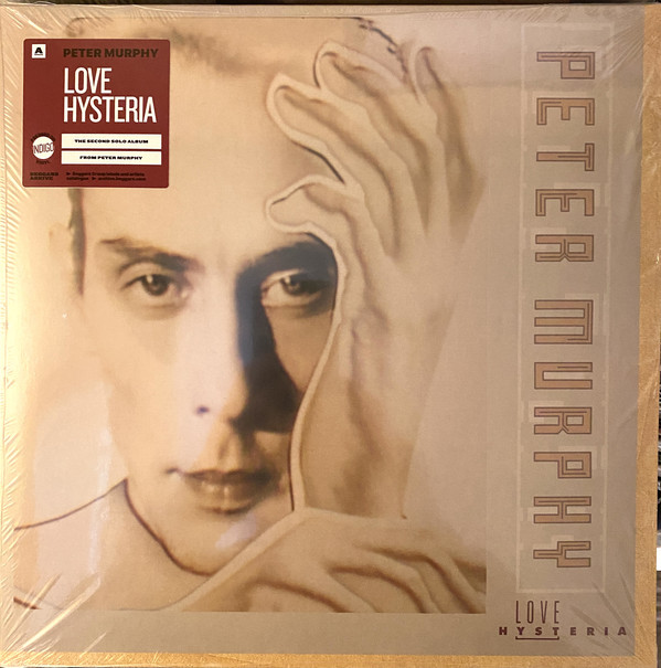 Peter Murphy "Love Hysteria" Indigo Colored LP
