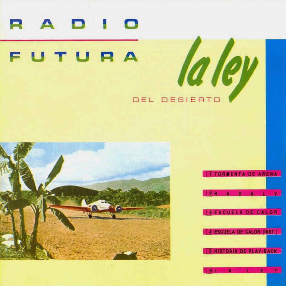 Radio Futura "La ley del Desierto/La Ley del Mar" LP