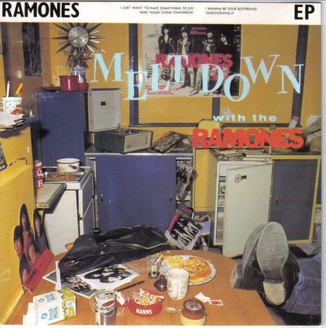 Ramones "Meltdown With The Ramones" Pink 10"