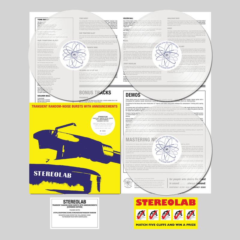 Stereolab "Transient Random-Noise Bursts With Announcements" LP