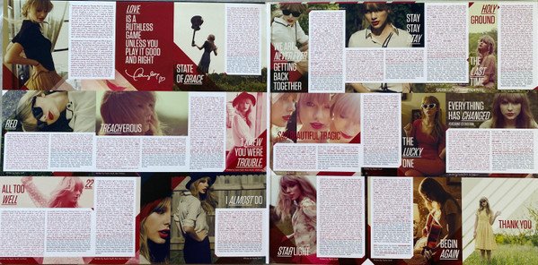 Taylor Swift "Red" 2LP