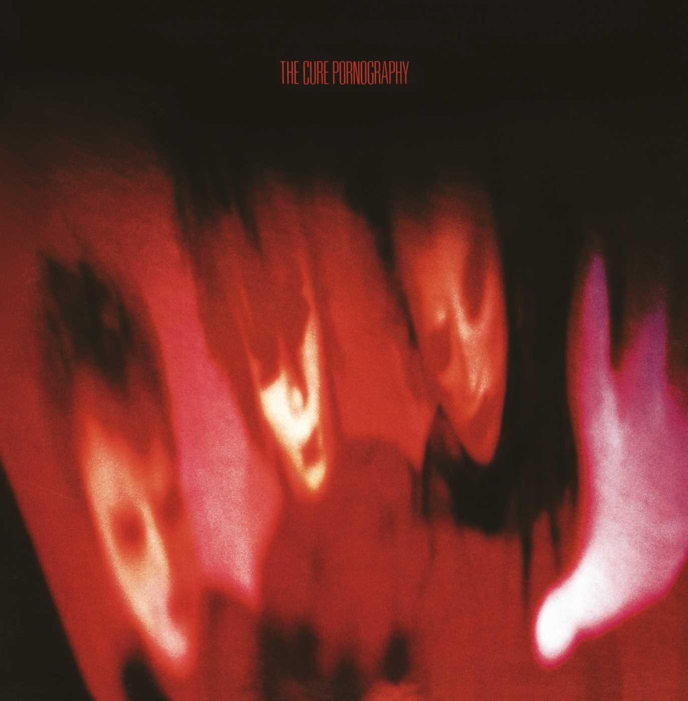 The Cure "Pornography" Red Clear LP