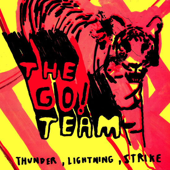 The Go! Team "Thunder, Lightning, Strike" LP