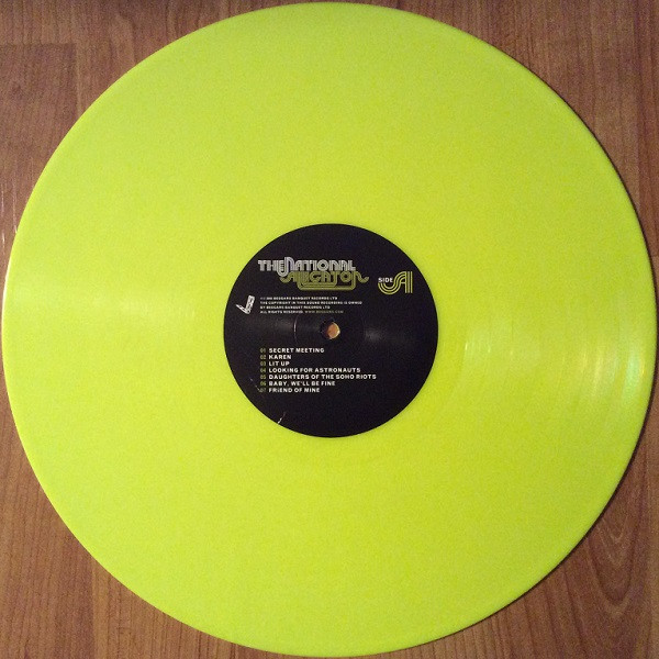 The National "Alligator" Green Lime LP