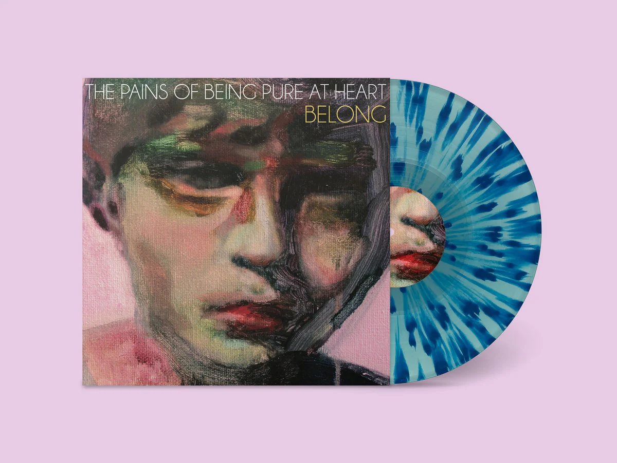 The Pains of Being Pure at Heart "Belong" Ice Blue Splatter 🔵 LP