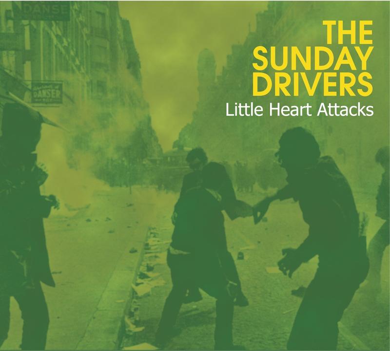 The Sunday Drivers "Little Heart Attacks" White LP
