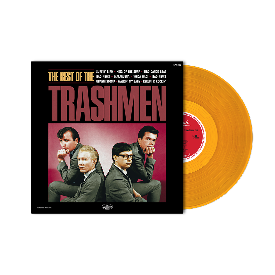 The Trashmen "The Best of the Trashmen" Orange LP