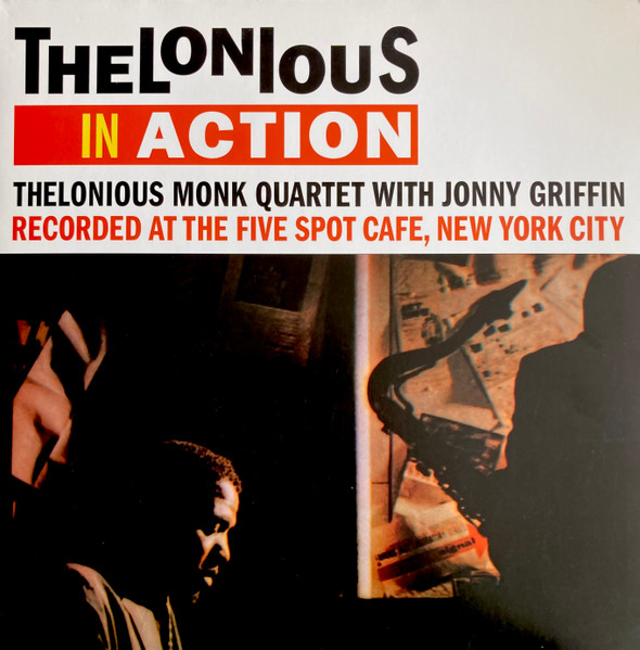 Thelonious Monk Quartet With Johnny Griffin "Thelonious In Action" LP