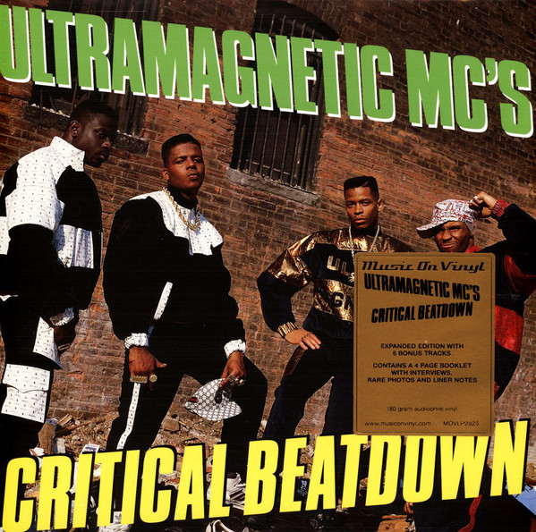 Ultramagnetic MC's "Critical Beatdown Expanded" 2LP
