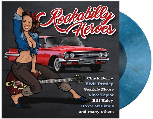 VA "Rockabilly Heroes" Cool Blue 🔵 LP (RSD 2024)