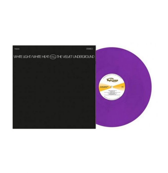 Velvet Underground "White Light/White Heat" Purple Clear Limited LP