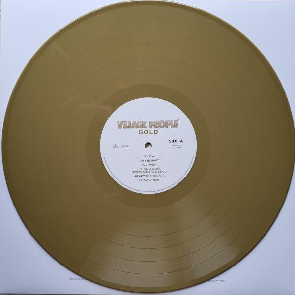 Village People "Gold" Colored LP
