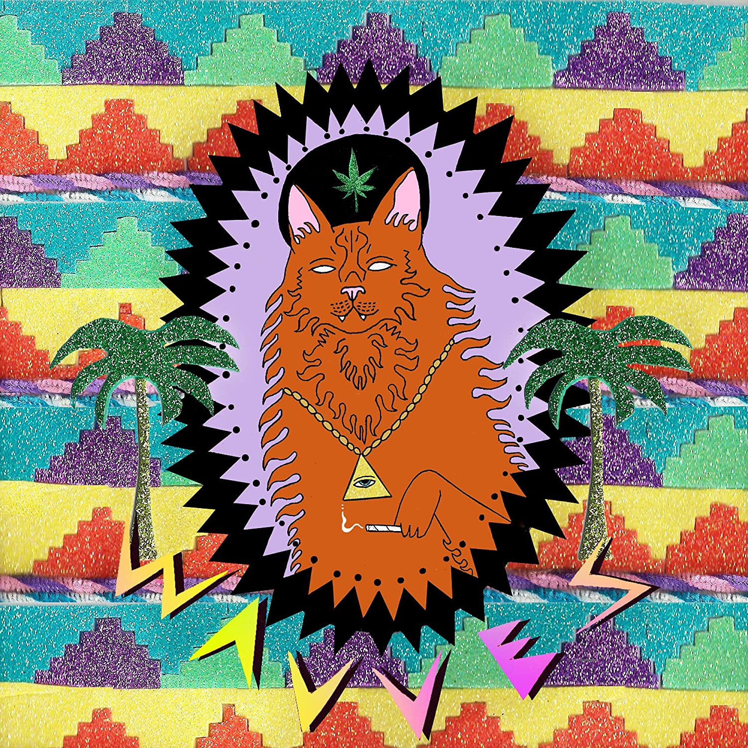 Wavves "King of the Beach" Tangerine LP