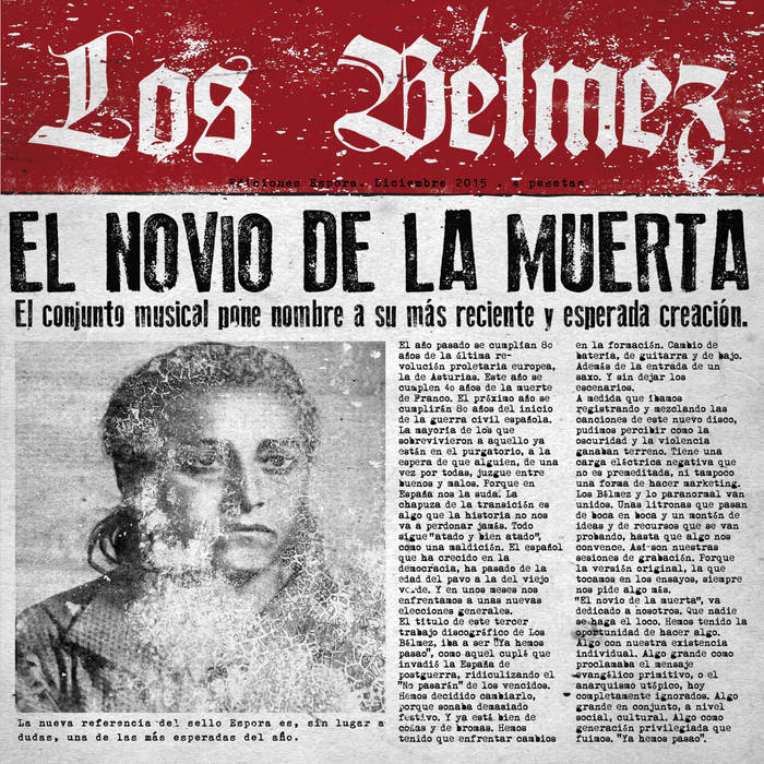 Los Belmez "El novio de la muerta" CD