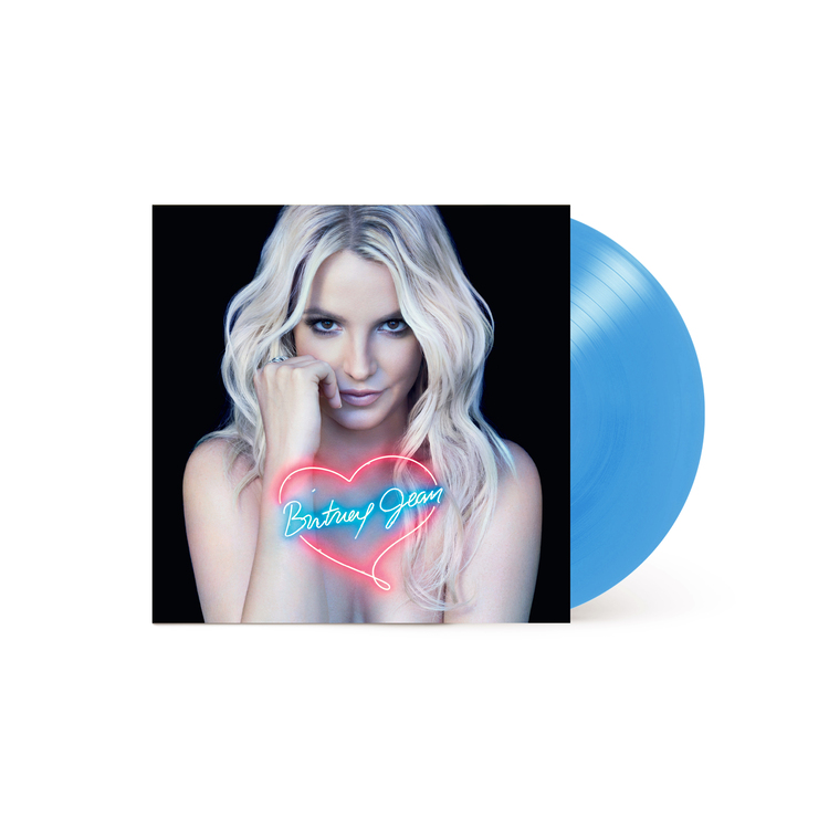 Britney Spears "Britney Jean" Marbled Blue LP