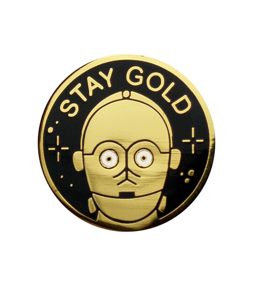 Pin Stay Gold