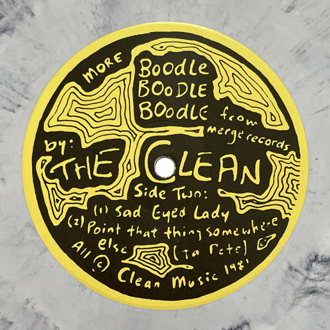 The Clean "Boodle Boodle Boodle" 40th Anniversary Remastered Limited Edition Black & White Swirl 12"