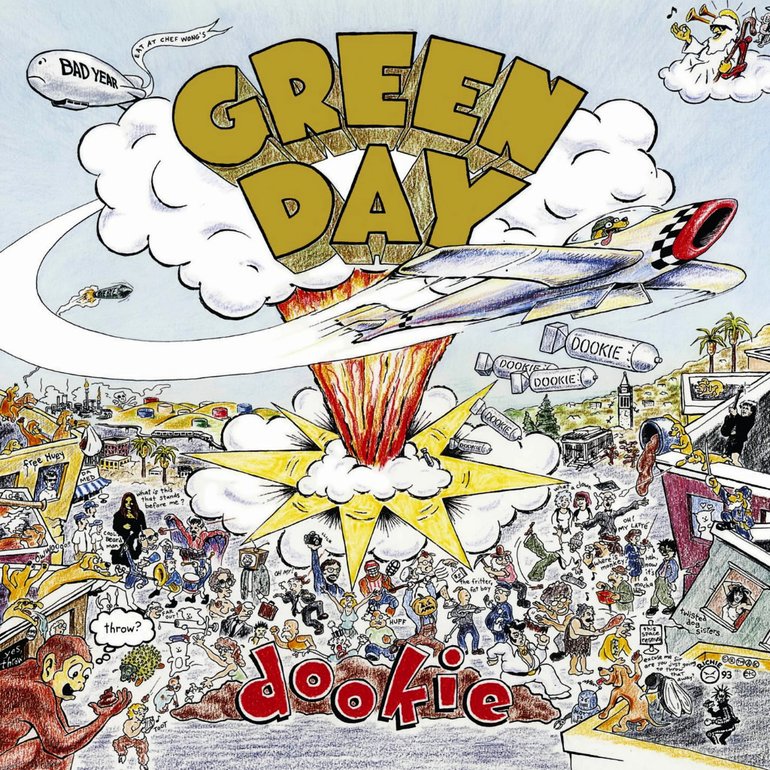 Green Day "Dookie" Edición 30 Aniversario Blue 🔵 LP