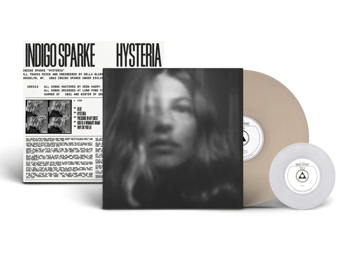 Indigo Sparke "Hysteria" Colored LP+7"
