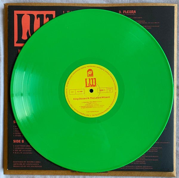 King Gizzard and the Lizard Wizard "LW vol. 3" LP (Limited Green)