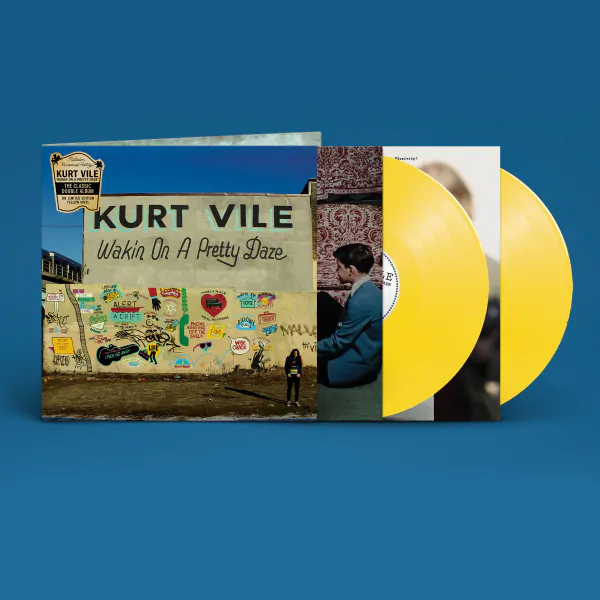Kurt Vile "Wakin On A Pretty Daze" Yellow 🟡 2LP
