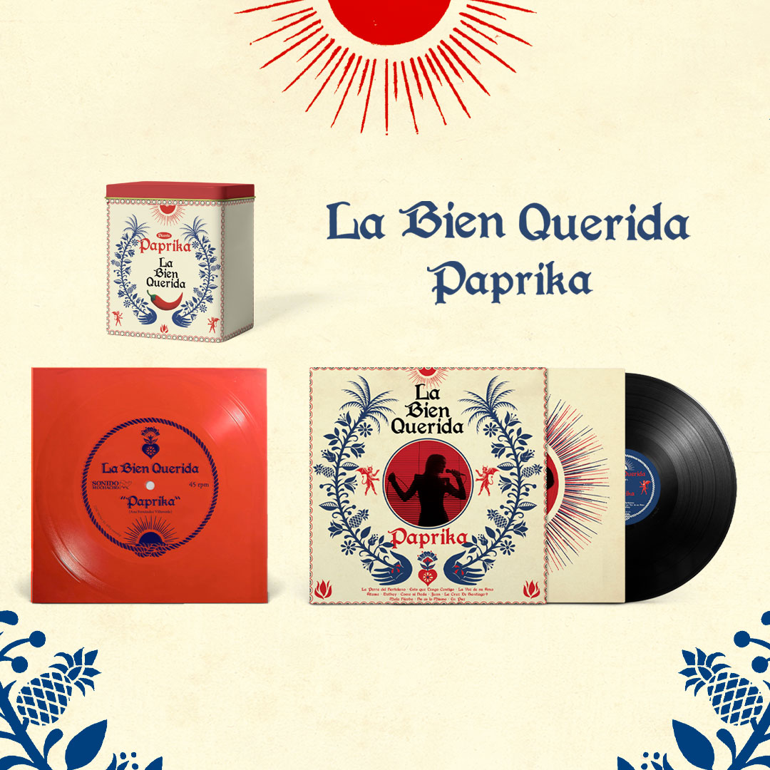 La Bien Querida "Paprika" Edición de Luxe (LP + Flexi con canción inédita + Bote de pimentón)