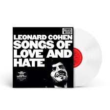 Leonard Cohen "Songs of Love and Hate" White LP