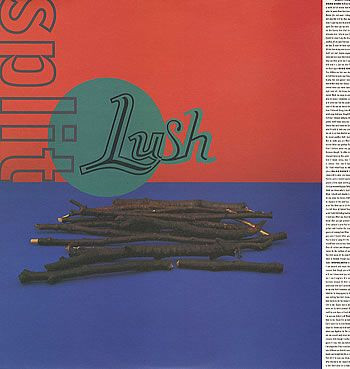 Lush "Split" Clear LP