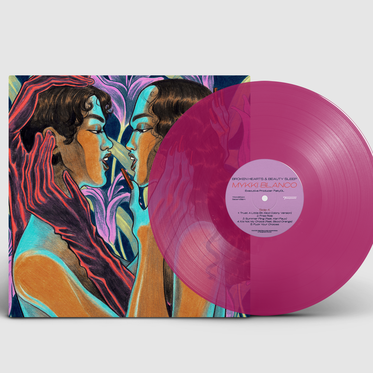 Mykki Blanco "Broken Hearts & Beauty Sleep" Colored LP