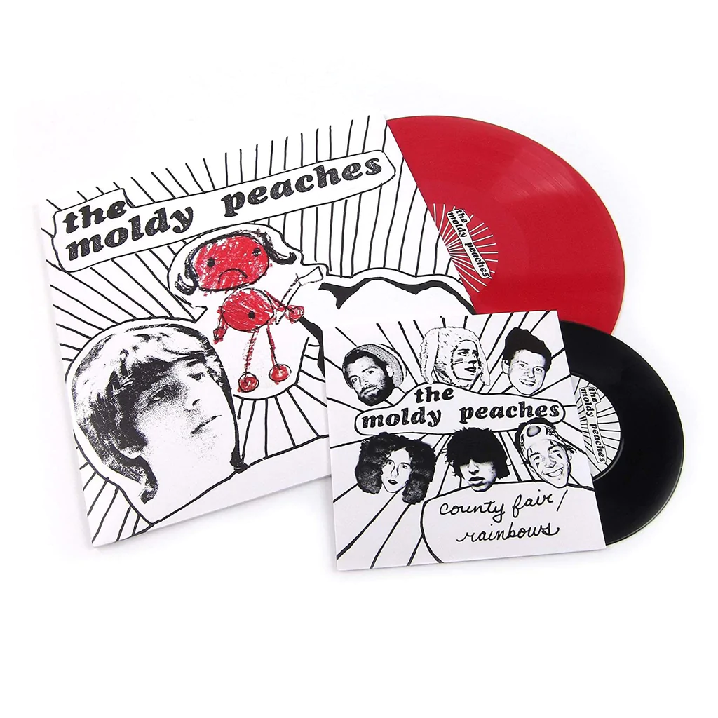The Moldy Peaches "The Moldy Peaches" Red LP+7"