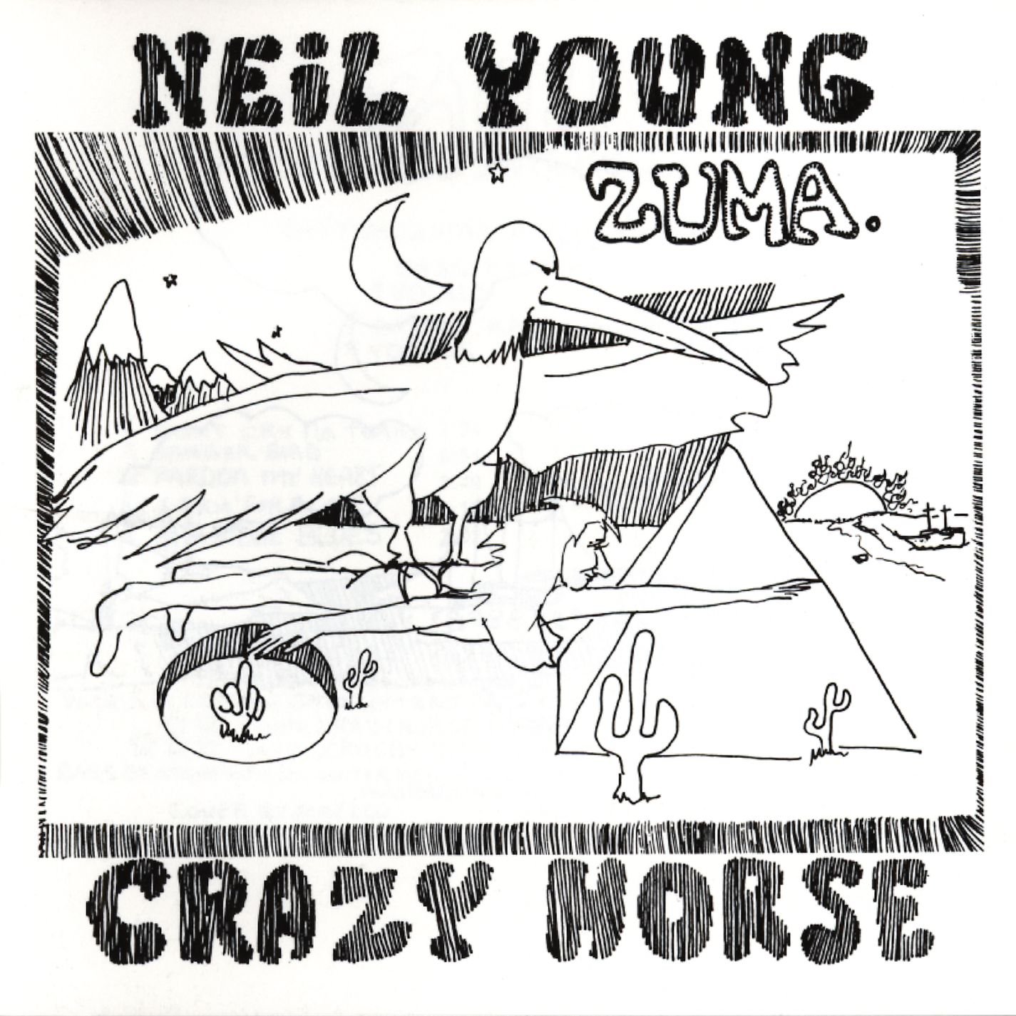 Neil Young "Zuma" LP