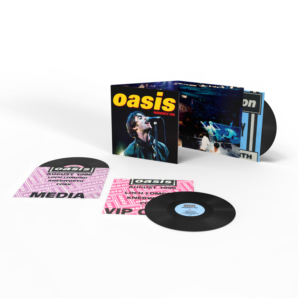 Oasis “Knebworth 1996” Gatefold 3LP